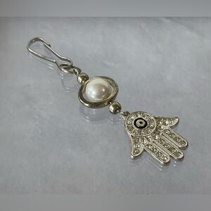 Buddha hand zipper Pull key chain